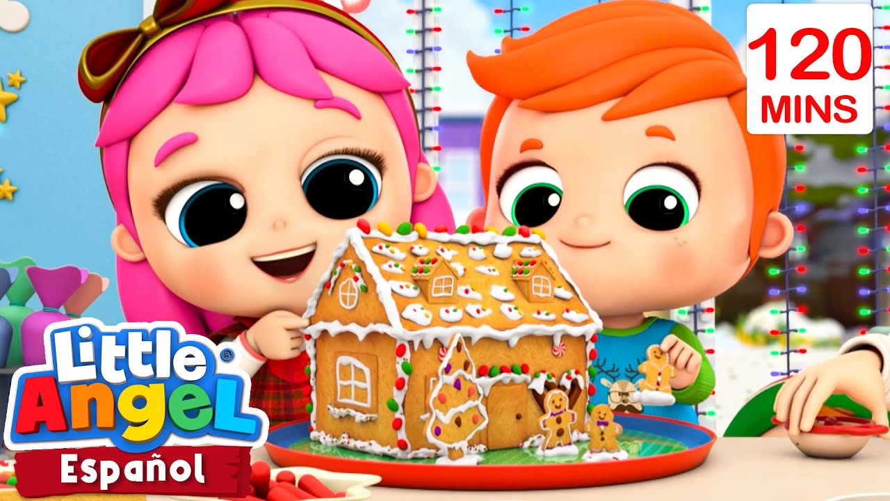 ¡Navidad es Genial! | Canciones Infantiles🎵  Para bebes |  Little Angel y sus amigos