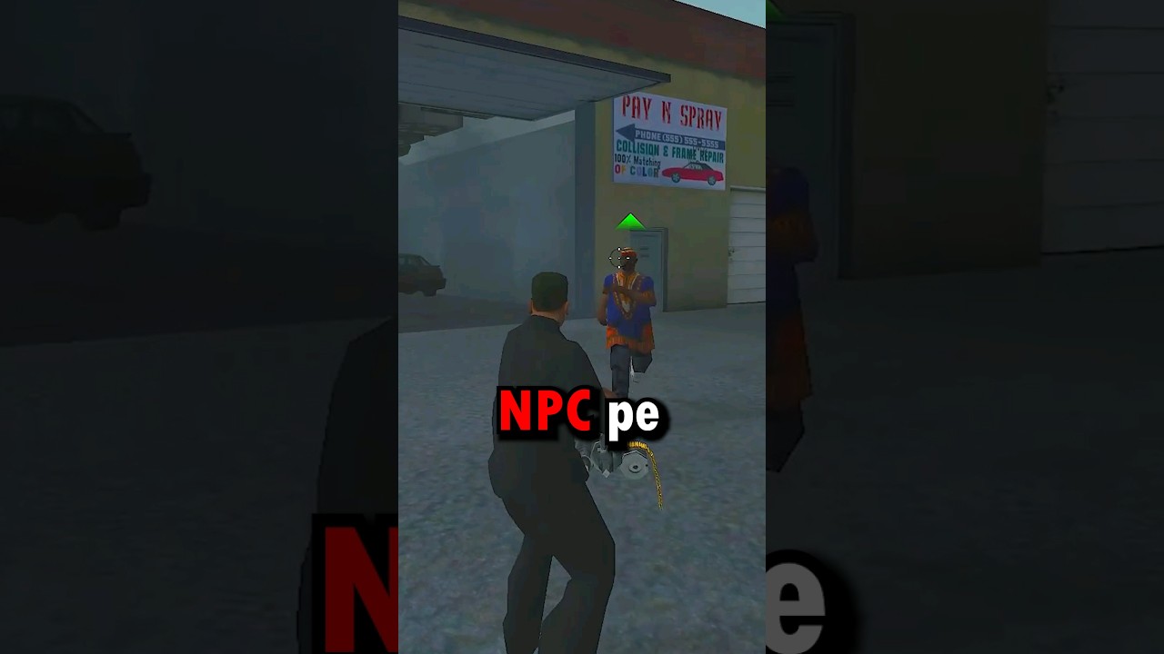 Unlimited NPC Health Trick In GTA San Andreas #gta #gta6