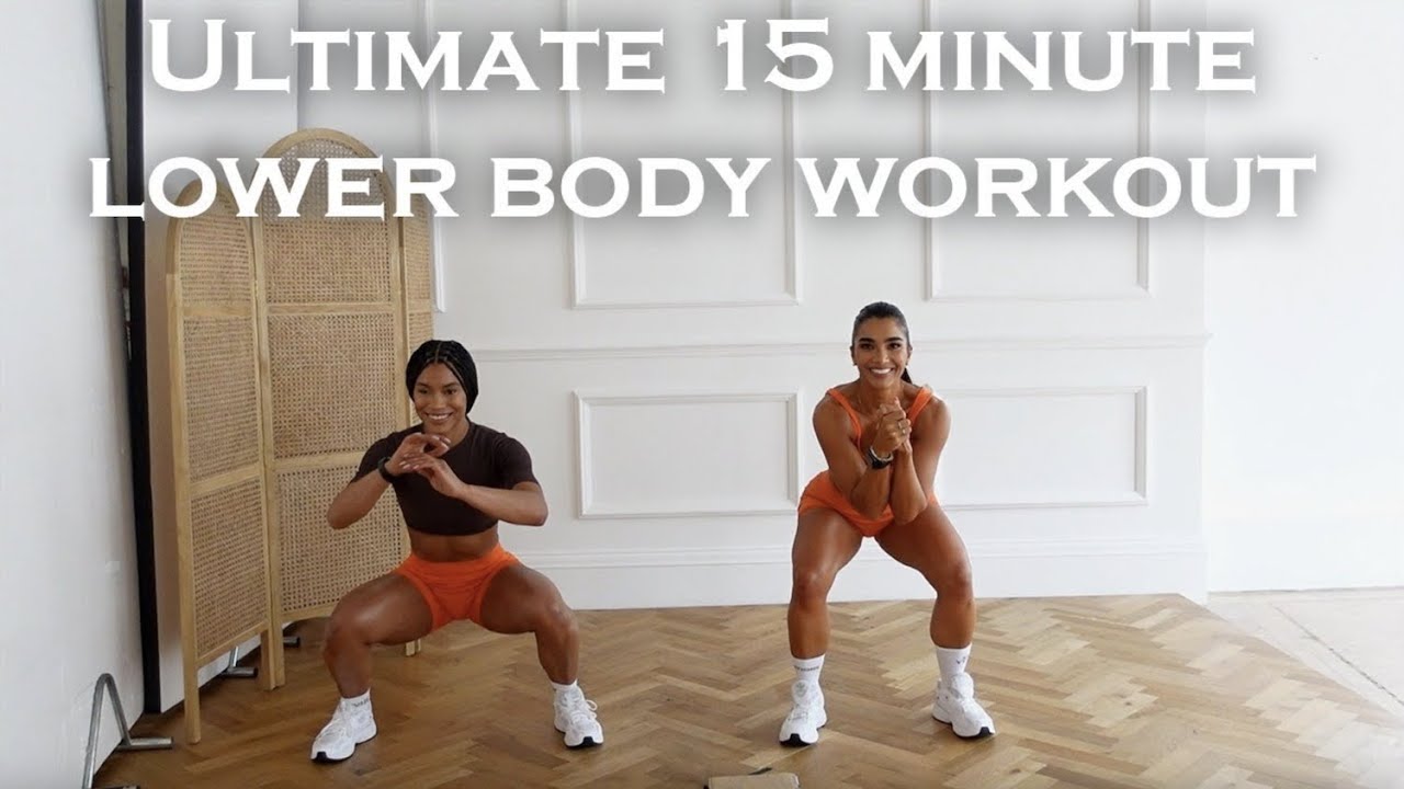 15 Minute No Equipment Killer Lower Body Workout | Glutes At Home | Partner Workout