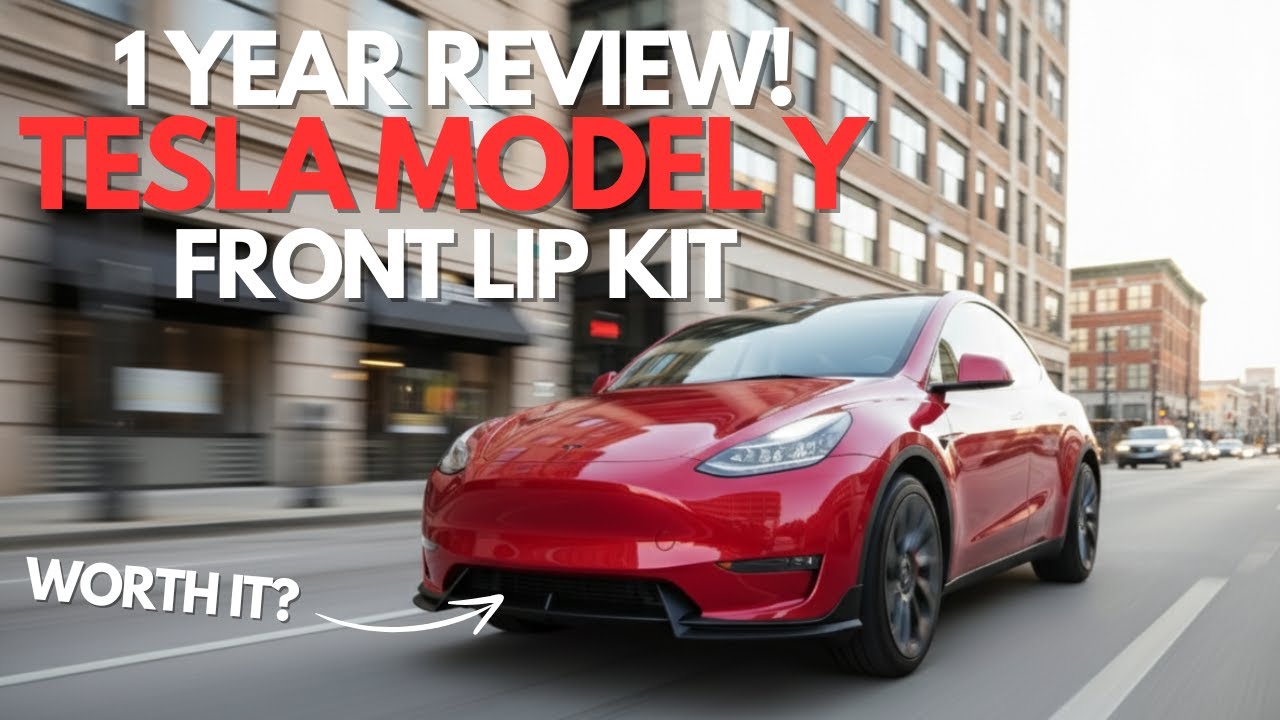 ГОД СПУСТЯ: Была ли передняя губа моей Tesla Model Y ОШИБКОЙ? (Долгосрочный обзор и РОЗЫГРЫШ!)