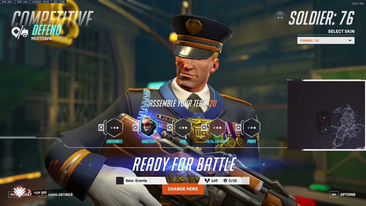 23K DMG! 43 ELIMS! DOMINATING AS SOLDIER 76 IN RANKED! GALE INSANE SOLDIER 76 SEASON 7 GAMEPLAY