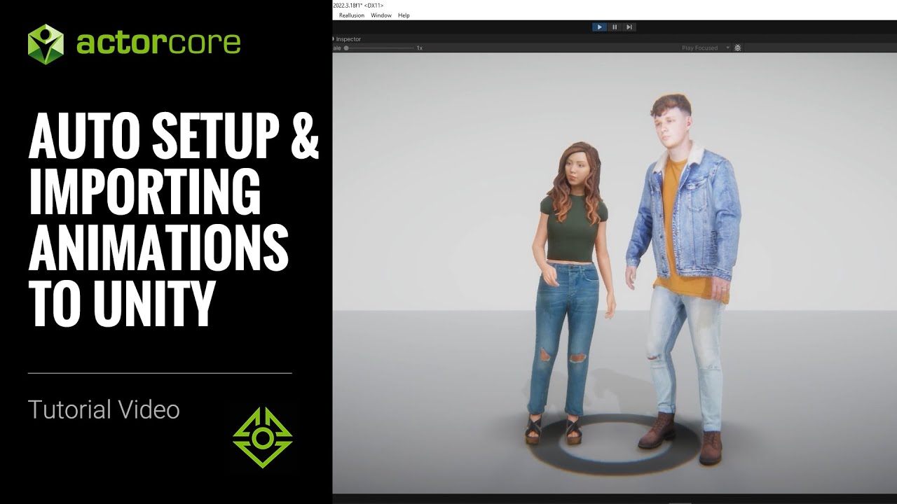 Auto Setup and Importing Animations to Unity | ActorCore Asset Store