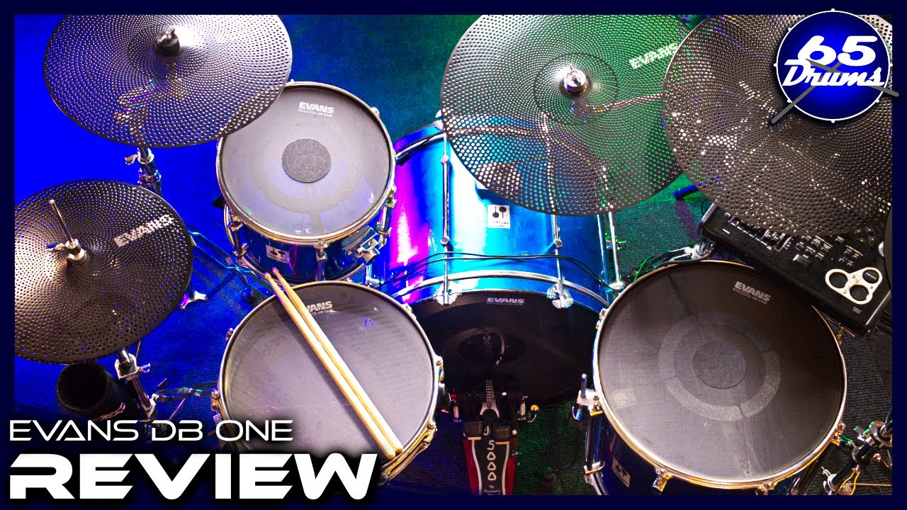 Evans dB One Review - Low Volume Practice Cymbals & Heads