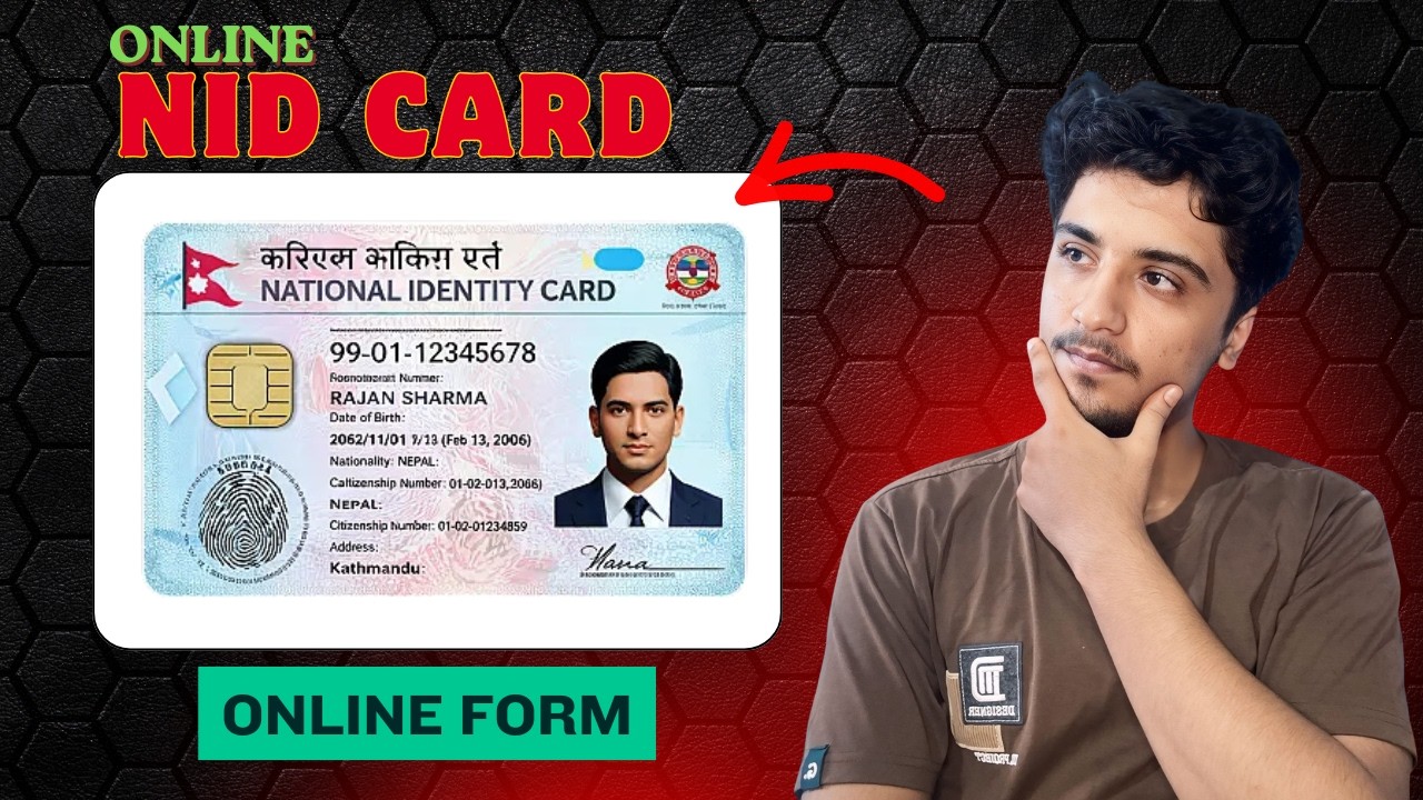 National Identity Card (NID) Online Registration in Nepal | Rastriya Parichaya Patra #NID