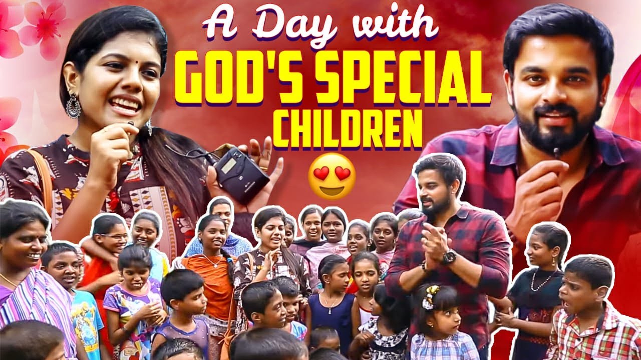 கடவுளின் குழந்தைகளுடன் ஒரு நாள்♥️ Visit To Prema Vasam- Home for special kids | Jack & Roshini
