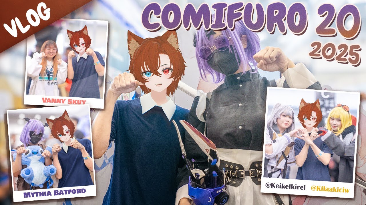 【Vlog】Aku Bertemu VTuber Favoritku di #ComifuroXX