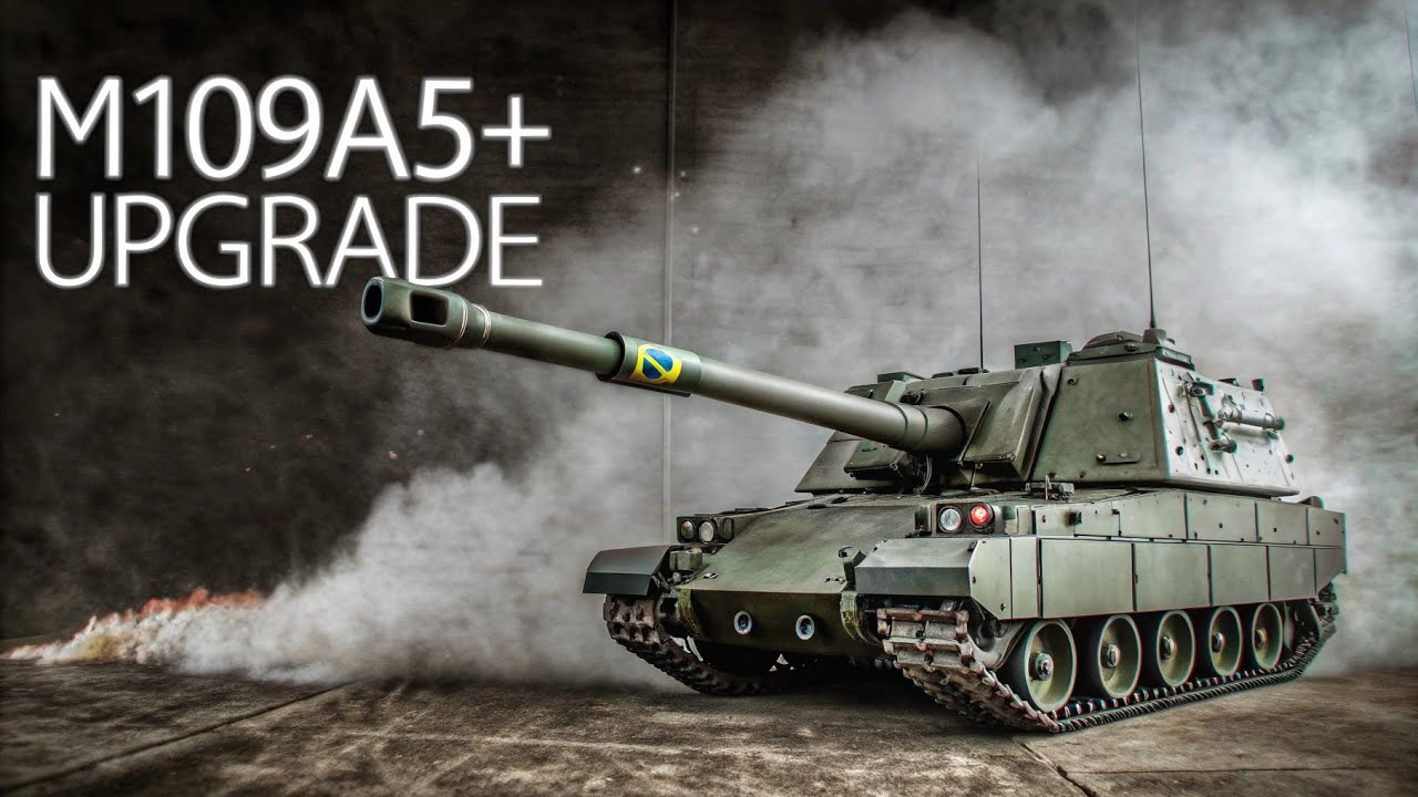M109A5+ Upgrade | A Artilharia Brasileira Modernizada que Domina o Campo de Batalha