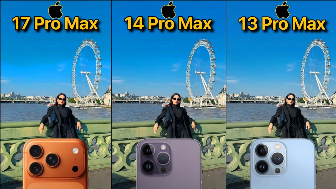 Тест камеры iPhone 17 Pro Max против iPhone 14 Pro Max против iPhone 13 Pro Max