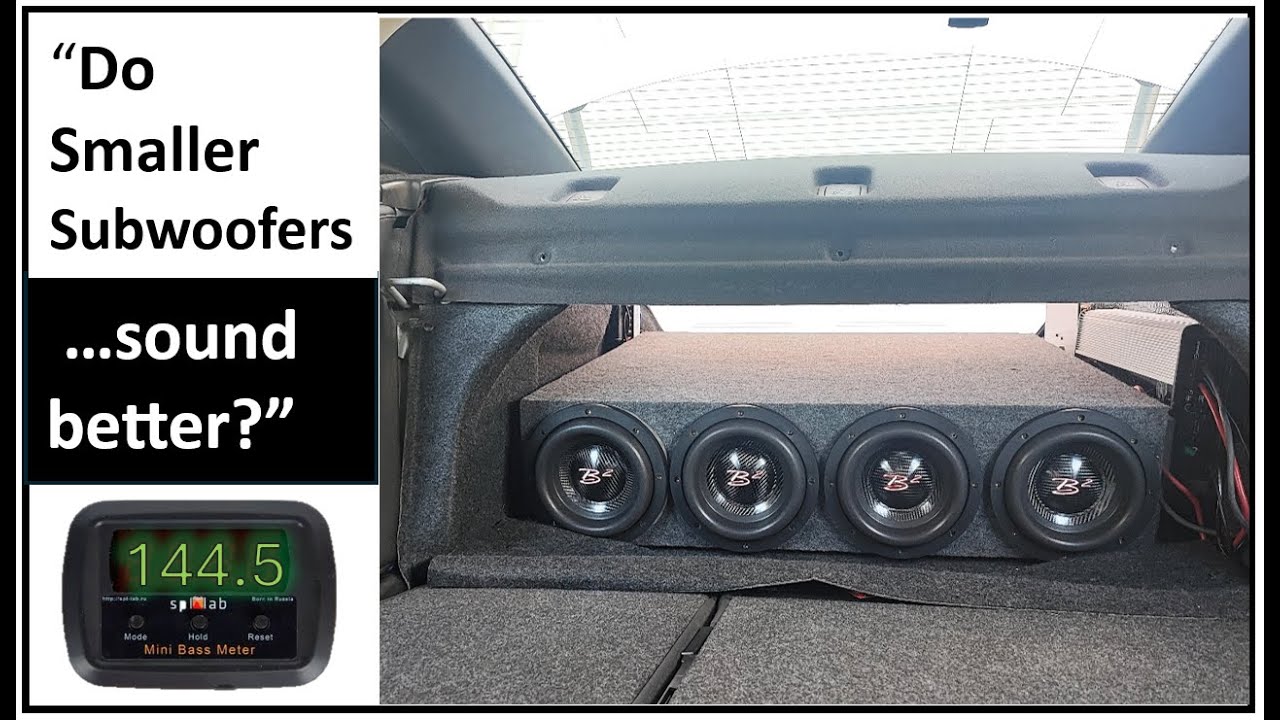 These 8 Inch Woofers Sound Like 12 inch Woofers | B2 Audio Rampage 8 | 7,000 Watt SPL Test