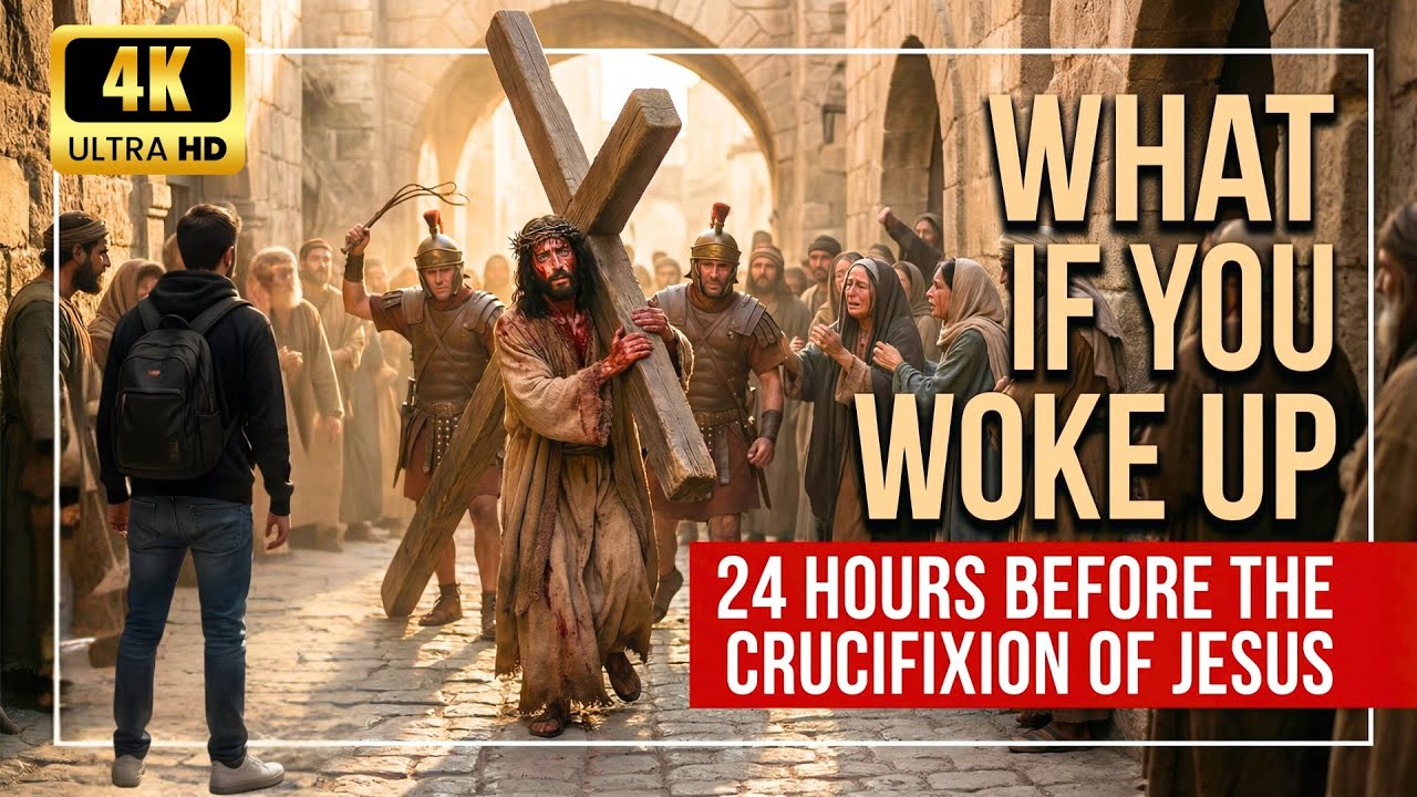 WHAT IF YOU WOKE UP 24 HOURS BEFORE THE CRUCIFIXION OF JESUS?