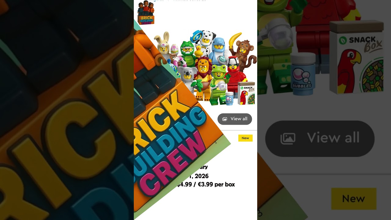 4 MONTHS ONLY! 🦊 LEGO CMF Series 28 Retiring April 2026 