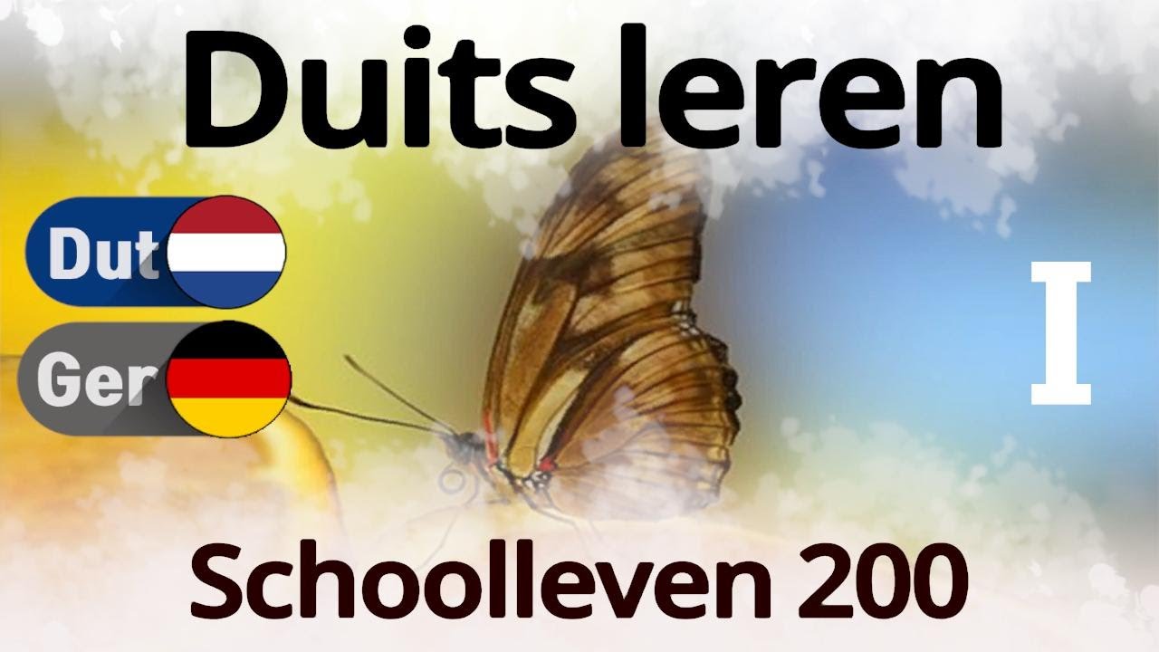 Duits leren [Ⅰ -5] Studeren in het buitenland. / 200 zinnen kort en eenvoudig.