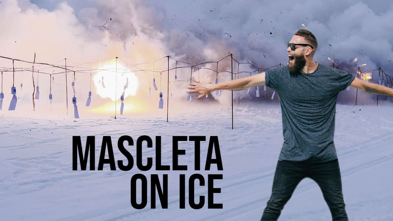 Экстремальный фейерверк на льду (MASCLETA)