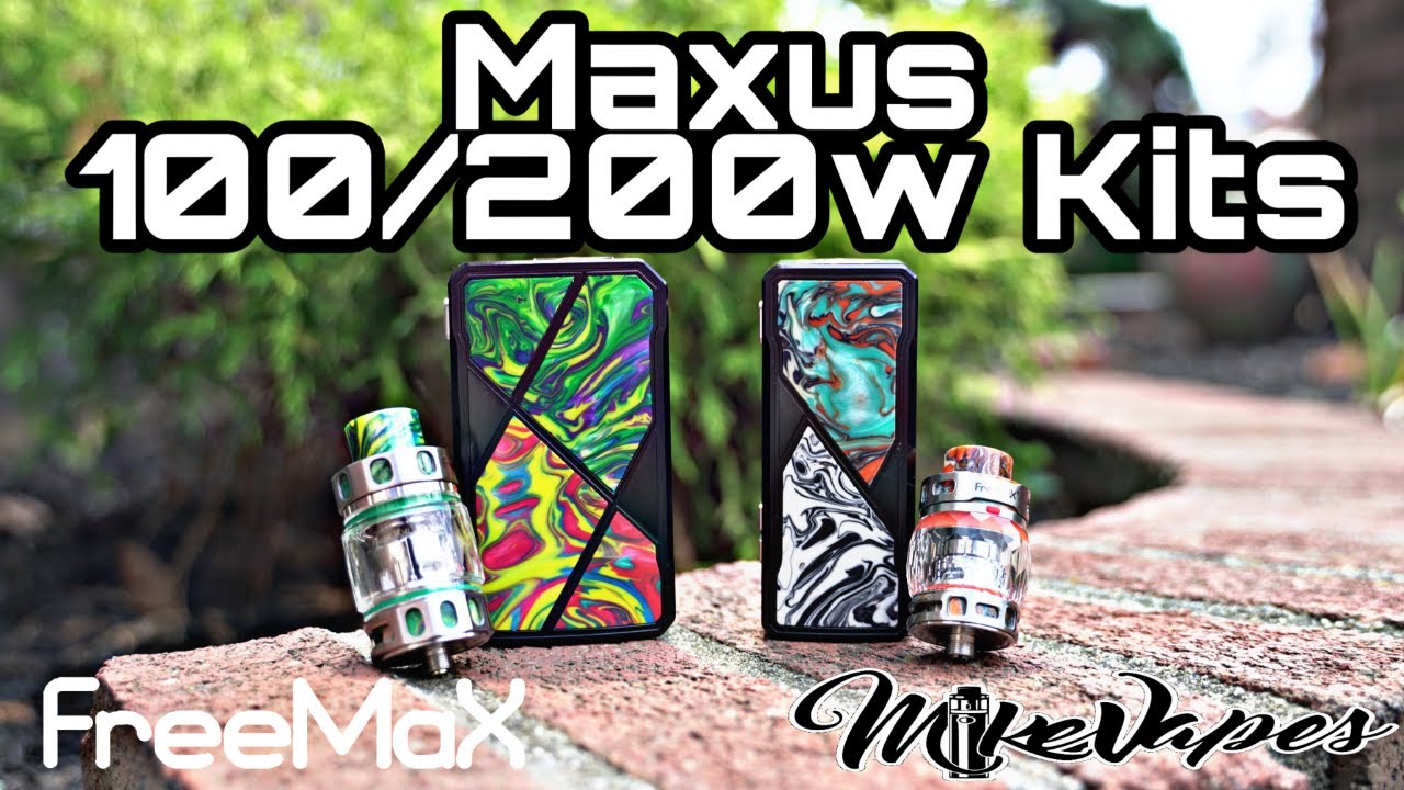 Innovation? Freemax Maxus 100w & 200w Kits