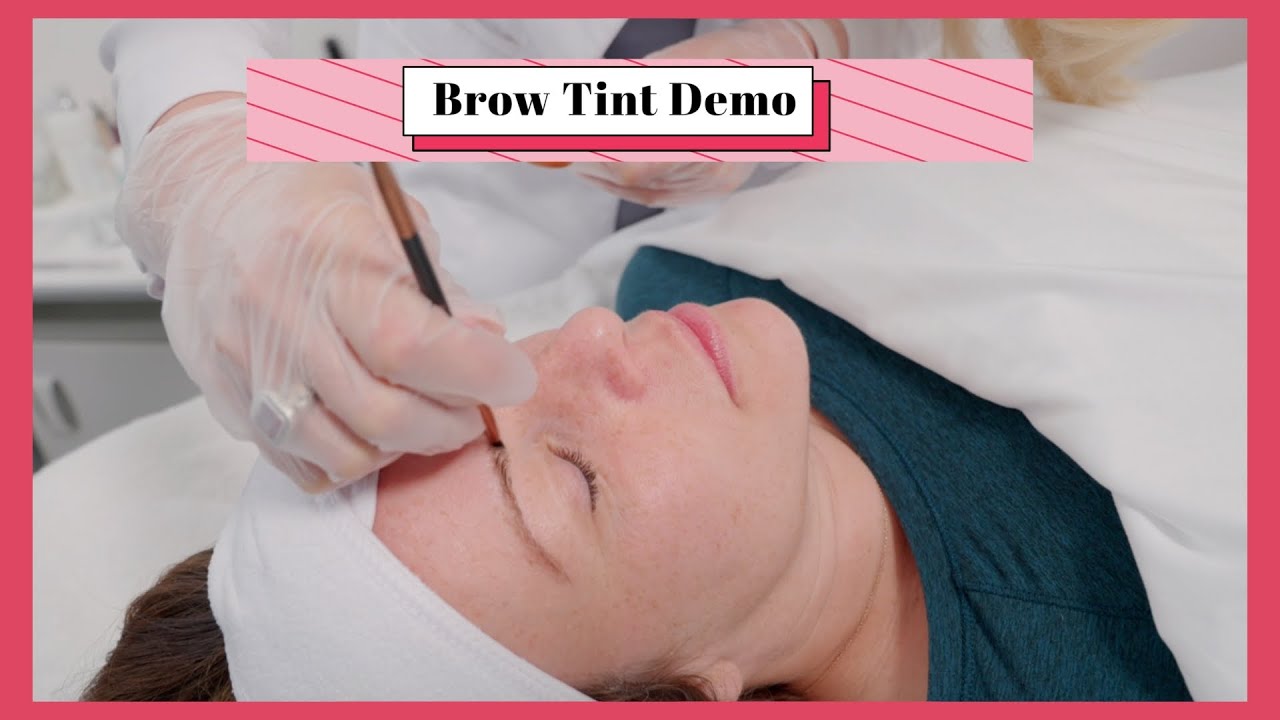 How to Do New FDA Approved Eyebrow Tint | No Oxidant Brow Tint