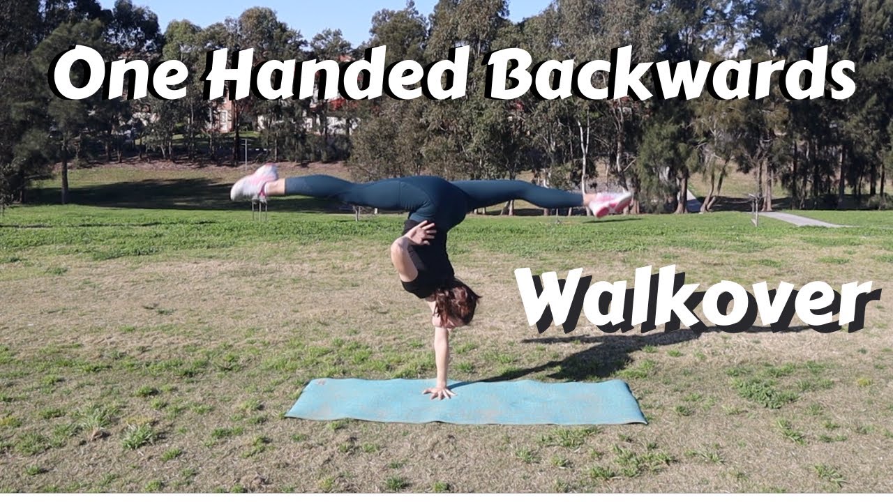 How to do a One Handed Backwards Walkover