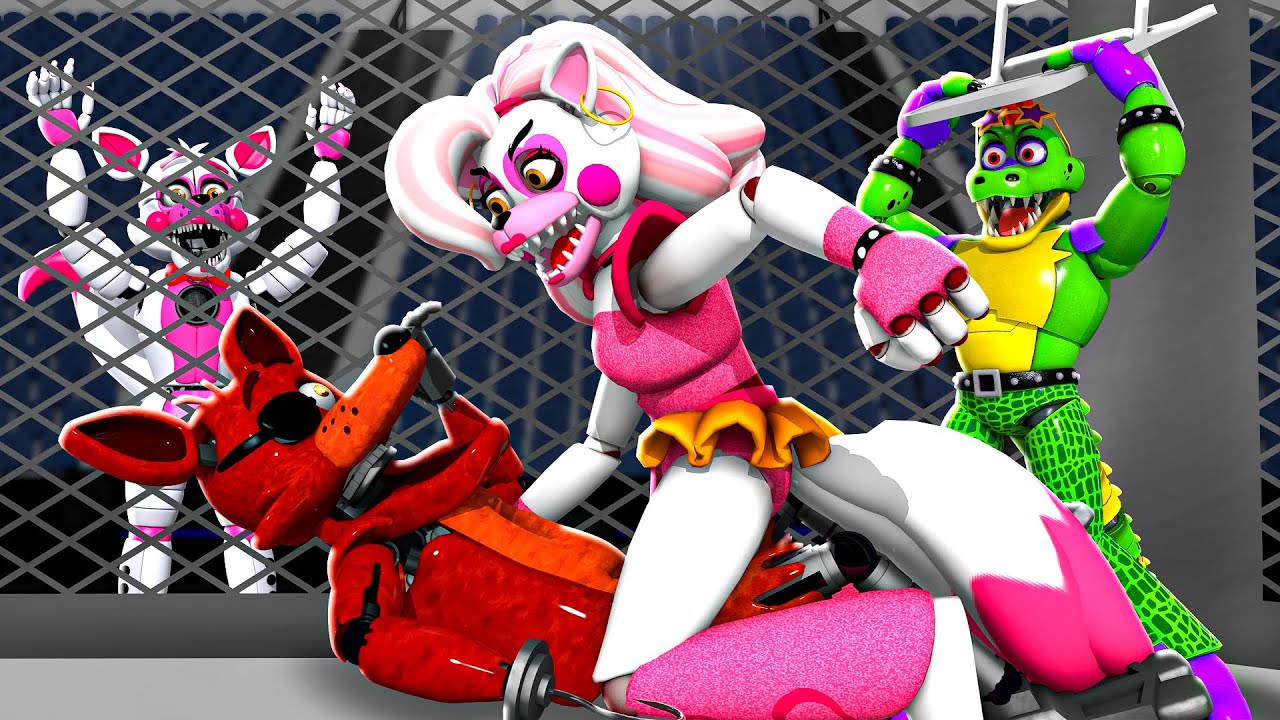 Foxy and Mangle GO ON A DATE IN GANGBEASTS