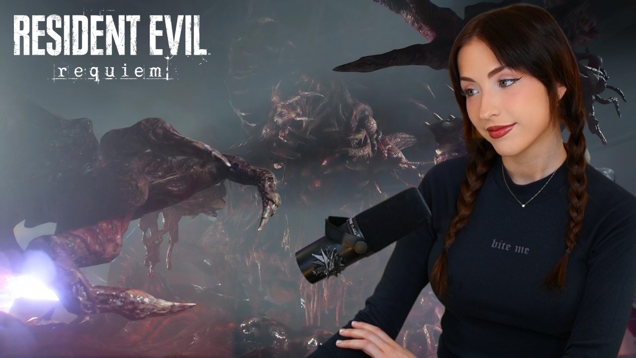 LIVE 🔴 Have Lunch With Me :) FIRST LOOK AT UNRELEASED GAME + RESIDENT EVIL: REQUIEM INSANITY AFTER