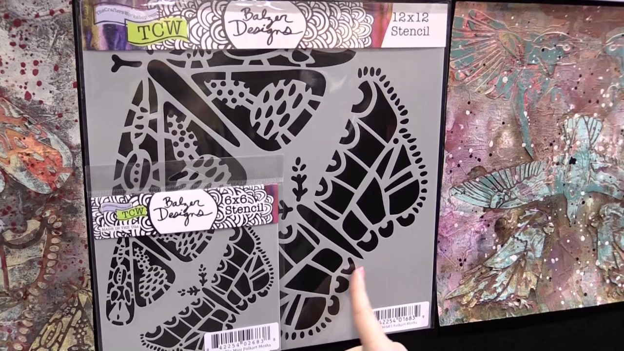 Balzer Design Stencils - The Crafter's Workshop
