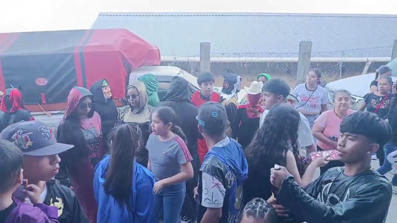 Carnaval barrio Buenavista 🔥🐓 San Lorenzo Achiotepec 2026 