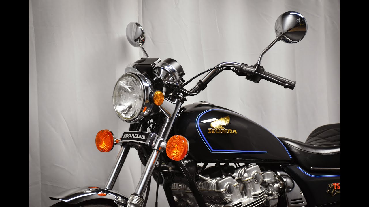 700 mile one-owner 1980 Honda CB750C CUSTOM - SOLD