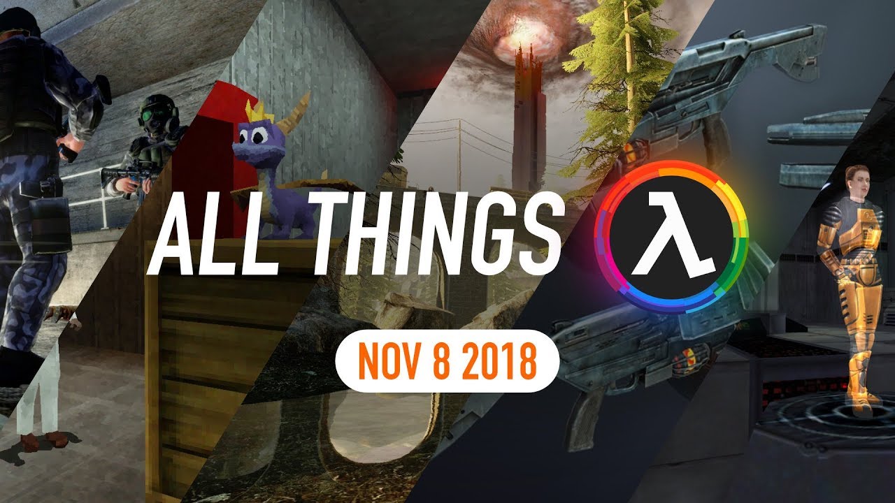 Half-Life Spyro Mod Released, Azure Sheep Remake Update and More - All Things Lambda (Nov 8 2018)