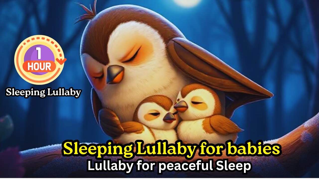 🌙 1 Hour Islamic Lullaby for Kids 💖 | Peaceful Sleeping Nasheed for Babies | Bedtime Song