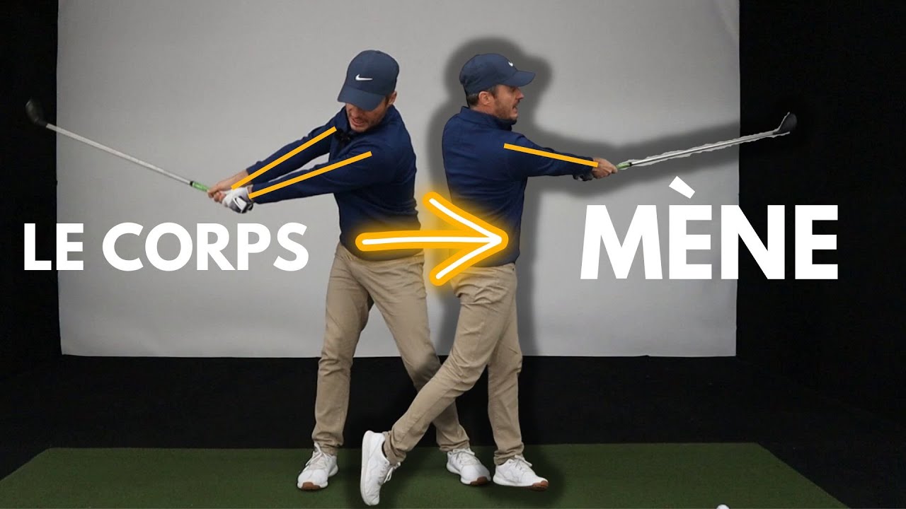 Utilisez les parties fortes de votre corps pour transformer votre swing de golf!