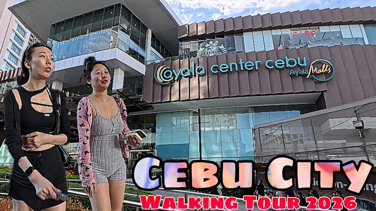 Explore Cebu&rsquo;s Famous Ayala Center | Walking Tour 2026 🇵🇭