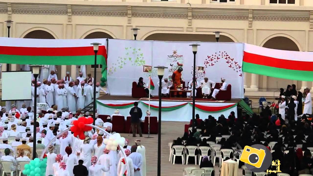 طلاب الكلية التقنية بشناص يحتفلون بالعيد الوطني الـ44 المجيد بكرنفال #وطن من نور #shct