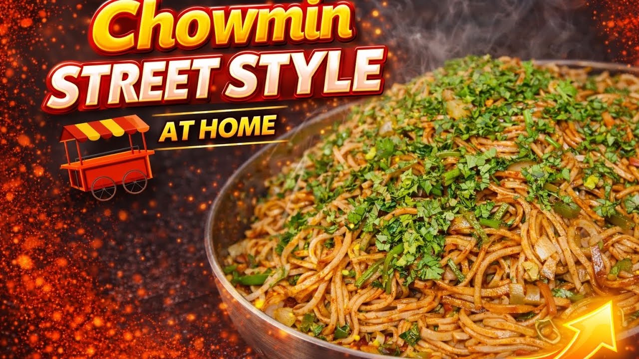 CHOWMIN STREET STYLE AT HOME #chowmin#recipe#streetfood#homemade#fastfood#spicy#streetstyle#food#