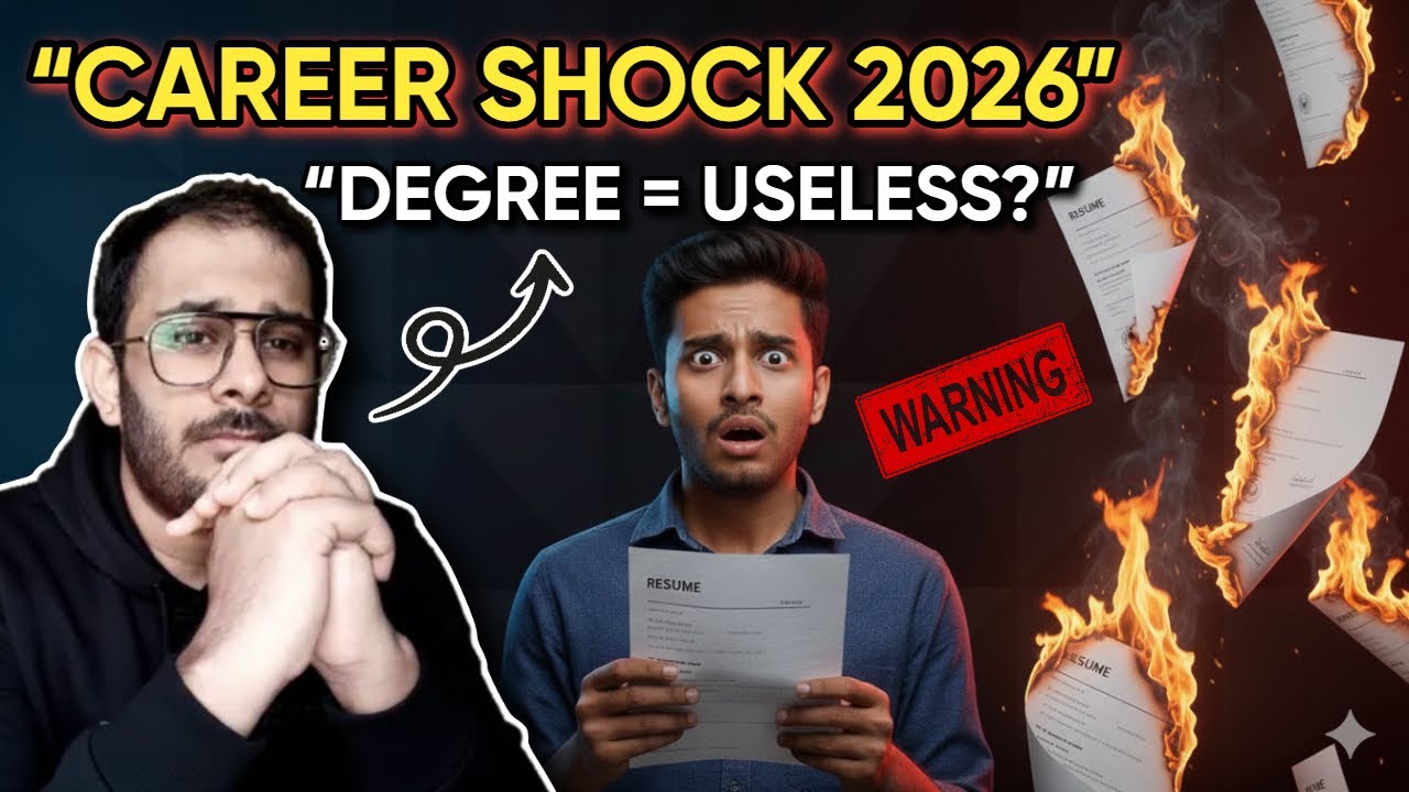 Career Realities 2026: The Harsh Truth About Jobs, AI & Degrees | RealWorld Talks | @youtubecreators