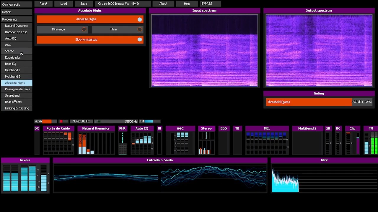Stereo Tool - Preset Orban 8600 edited By Jr