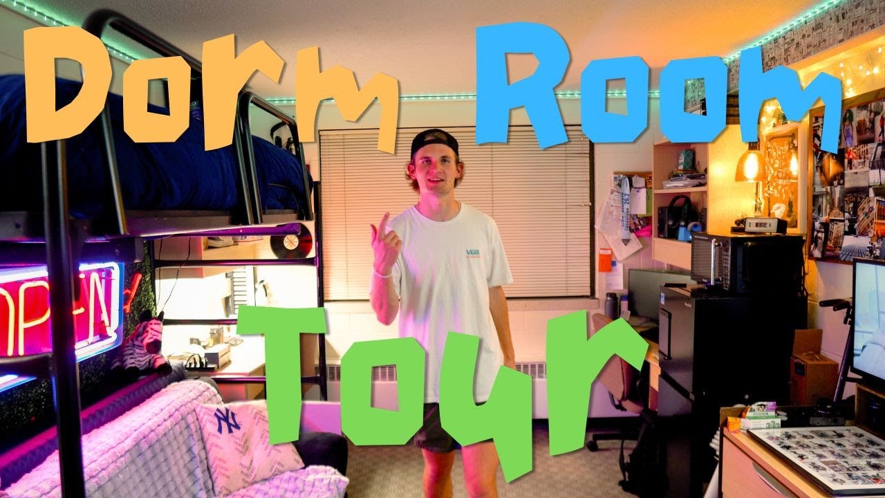 My Dream Room Setup! | UW-Stout Dorm Room Tour