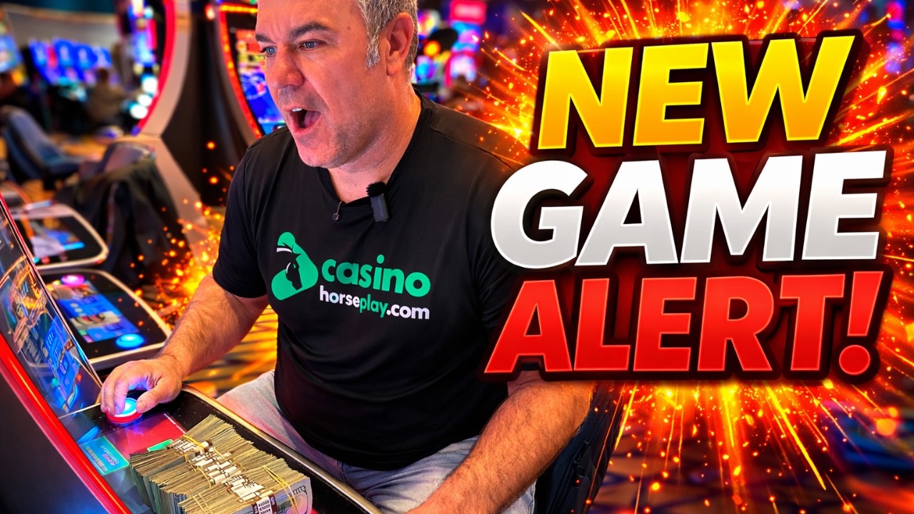We Found the NEWEST Slot in the Casino...... And It SHOCKED US!