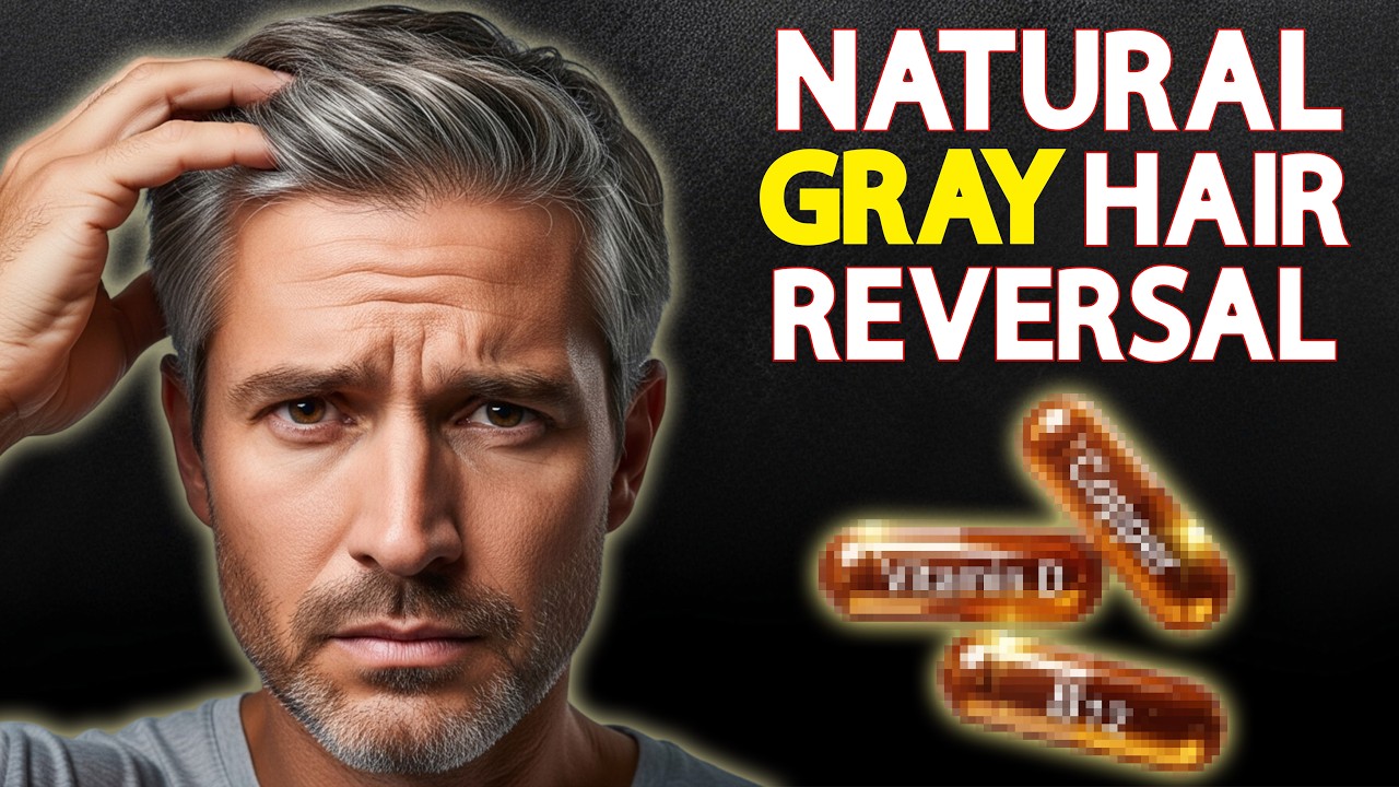 3 Nutrients That Reverse Gray Hair Naturally (Doctor Explains) | HairThrive
