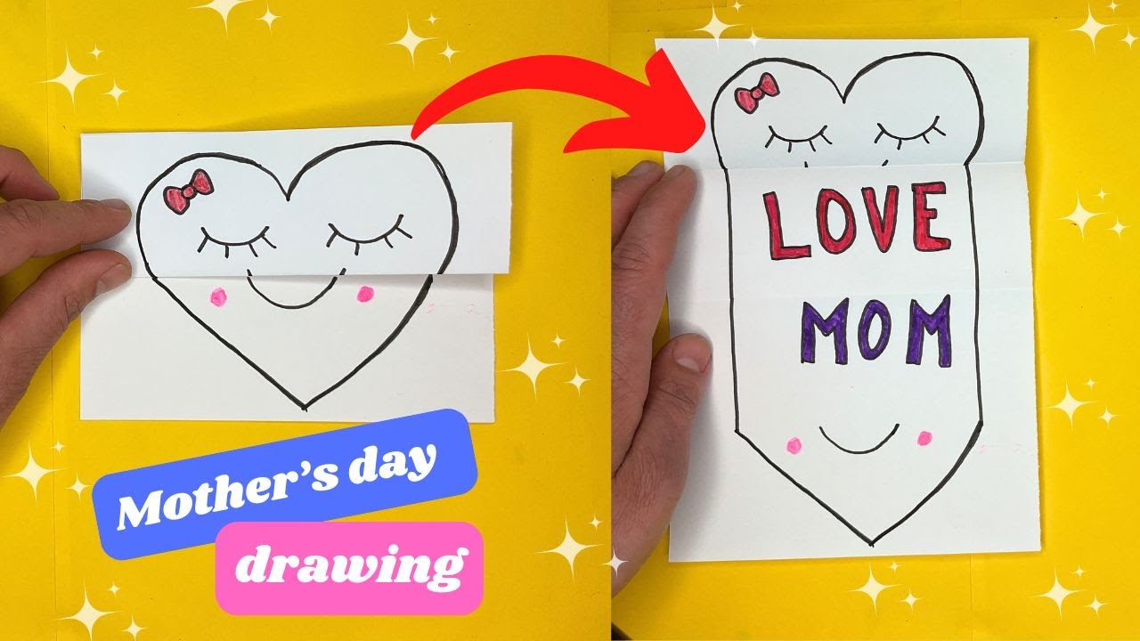 ★ DESSIN SAINT VALENTIN FACILE /  DESSIN FÊTE DES MÈRES ★  tutoriels de dessin faciles