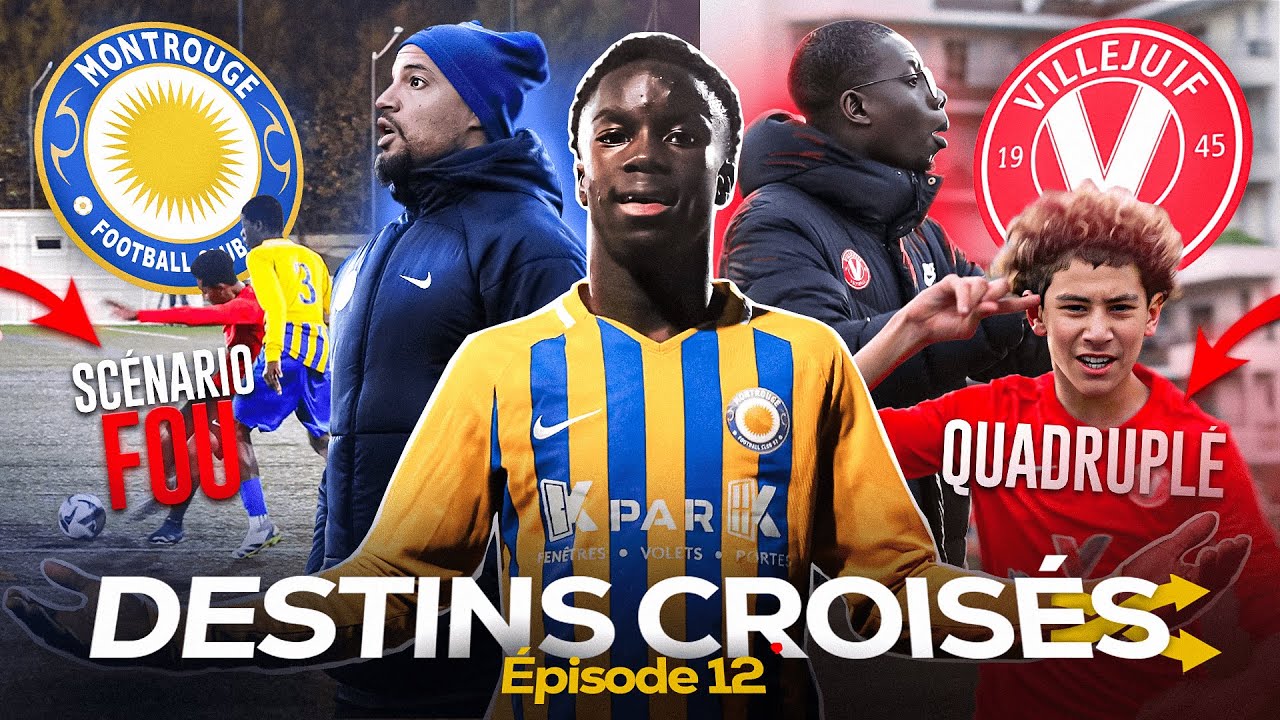 7 buts de suspens, un quadruplé et une ambiance électrique pour le match VILLEJUIF VS MONTROUGE 💫