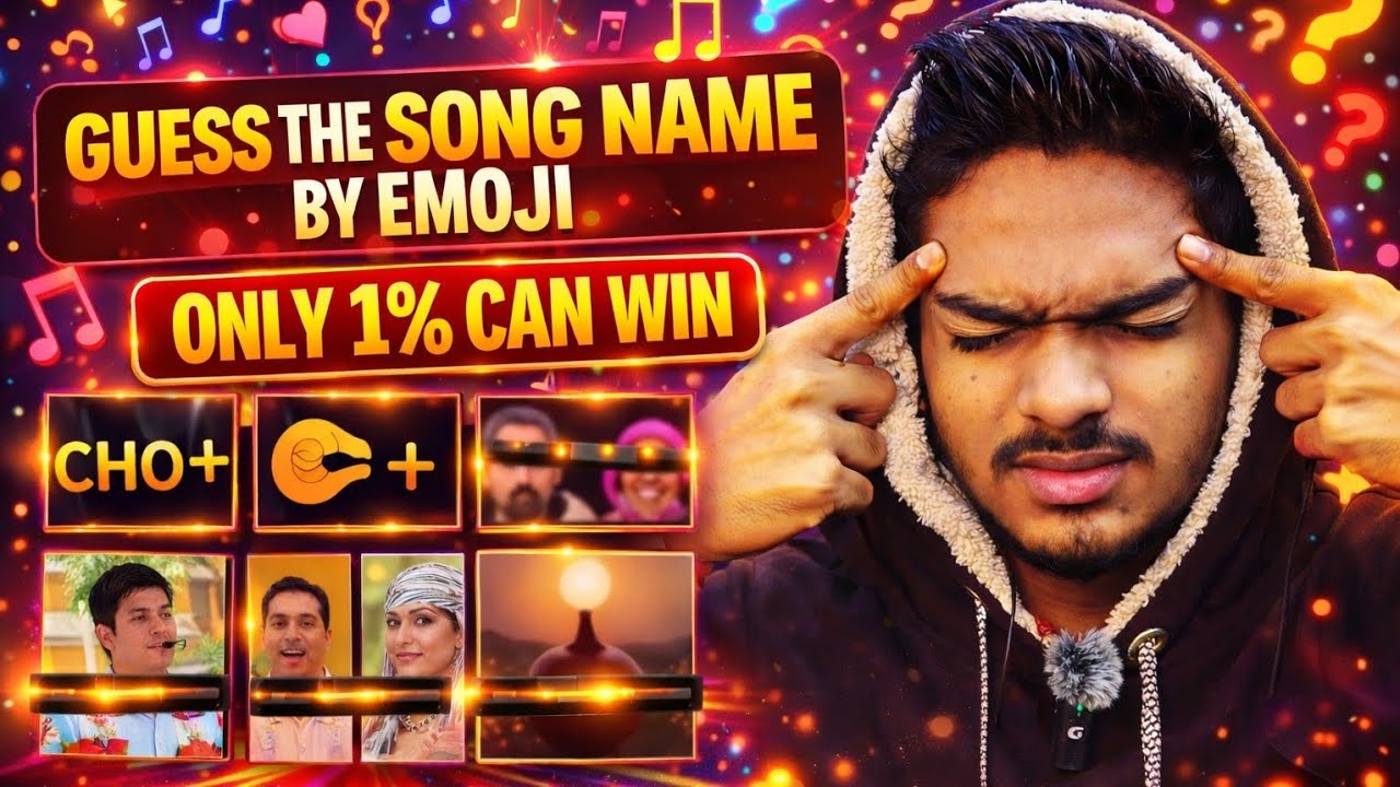 GUESS the song name by emoji challenge? Only for legends 😎