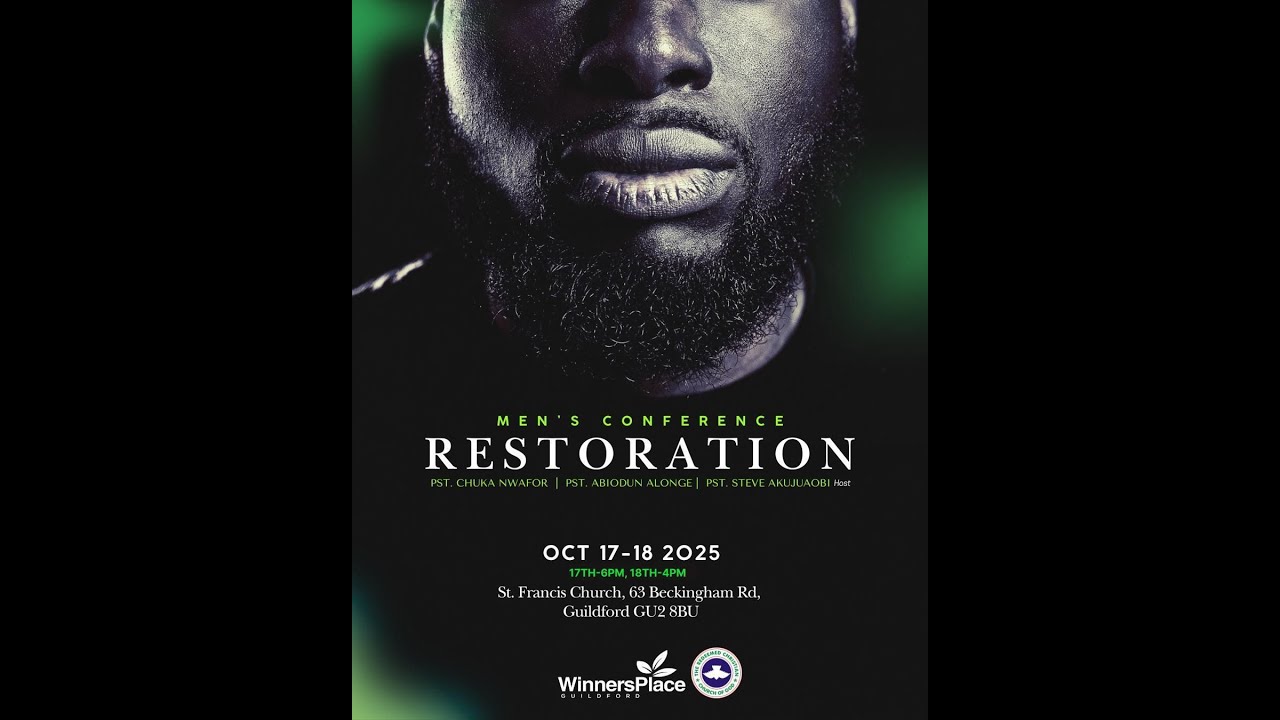Winners Place Guildford || Men's Conference || RESTORATION || 17.10.2025