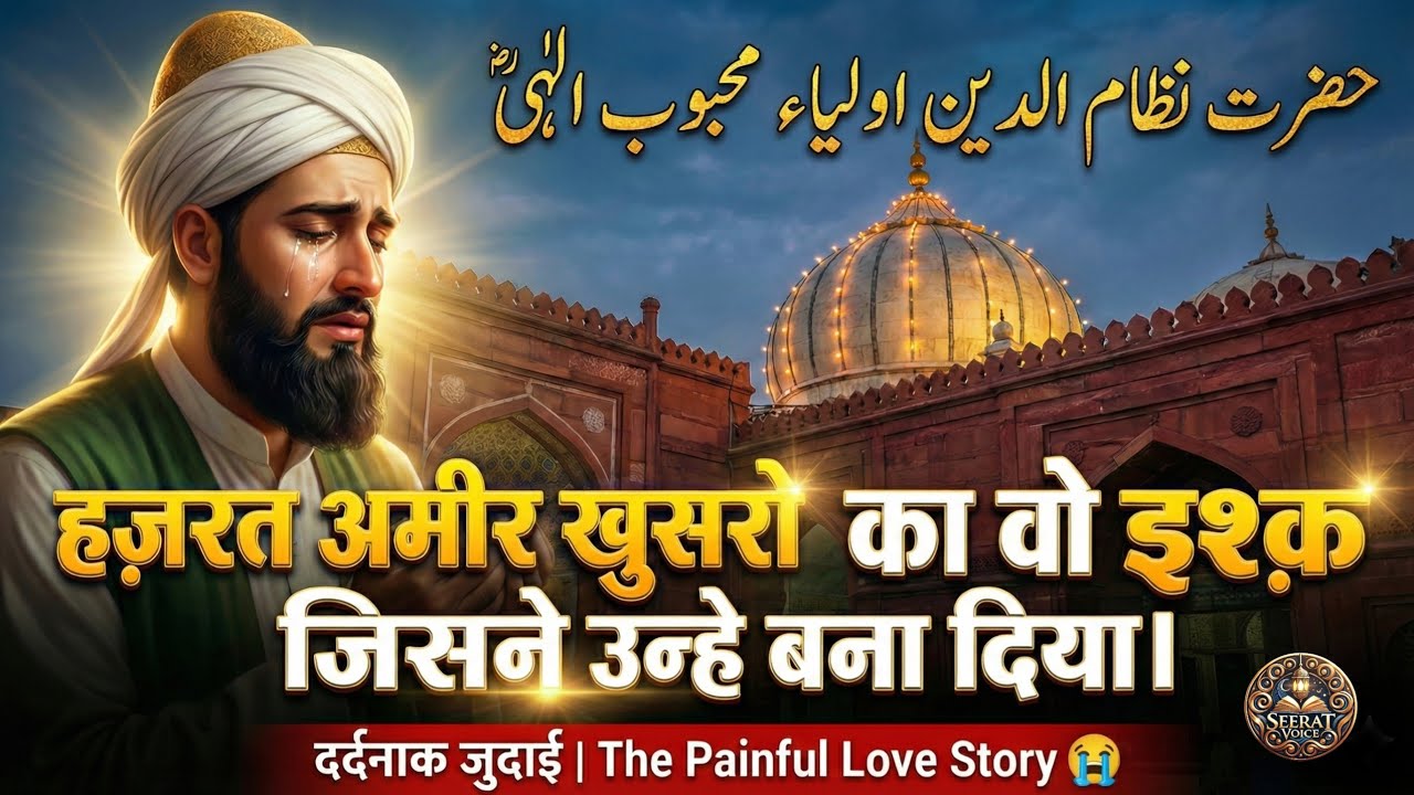 Hazrat Amir Khusro Ka Wo Ishq Jisne Unhein Wali Bana Diya | The Painful Love Story 😭