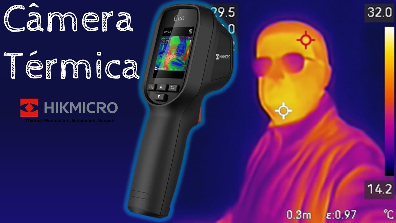 HikMicro ECO uma câmera térmica fora de série e com conexão direta no computador.