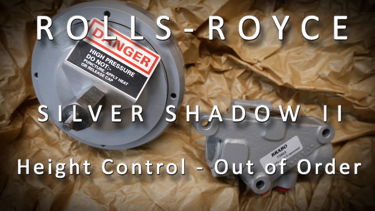 Rolls-Royce Silver Shadow II - Height Control Faultfinding