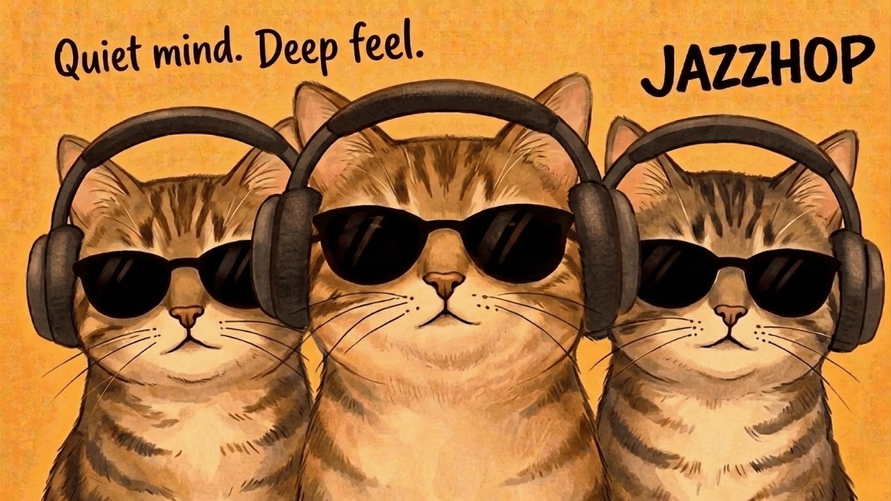 pov: coffee in hand, groove on repeat ☕️😎 | GROOVE · JAZZHOP