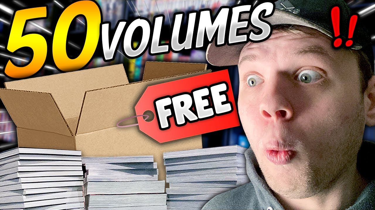 All This Manga Was FREE!!! | Manga Haul Unboxing