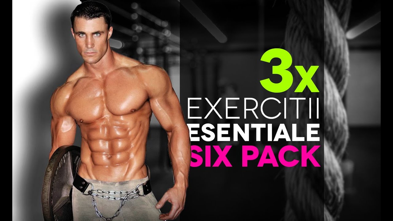 3 Exercitii Esentiale pentru Abdomen | Six Pack