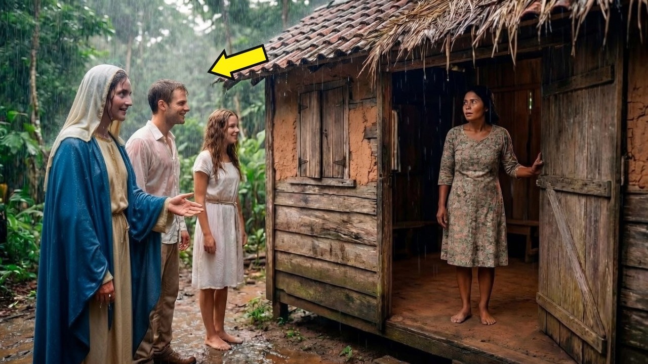 ELA NÃO TINHA NADA PARA SEUS FILHOS COMEREM, MAS VIRGEM MARIA E SEUS ANJOS APARECERAM COM O IMPOSSÍV