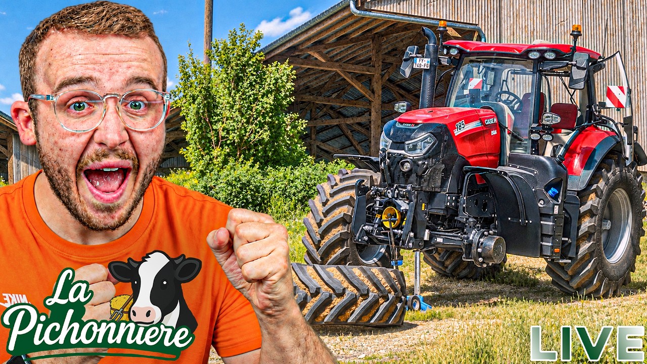 🔴UNE GROSSE MATIN&Eacute;E NOUS ATTEND ! | LA PICHONNI&Egrave;RE #29 | FS25 | Farming Simulator 25