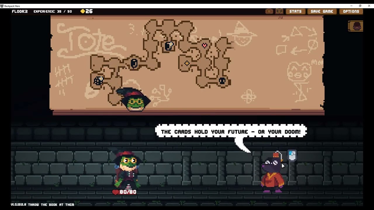 Backpack Hero, Episode 192: Tote, Throw The Book At Them's Part 1 (instrumental gameplay)