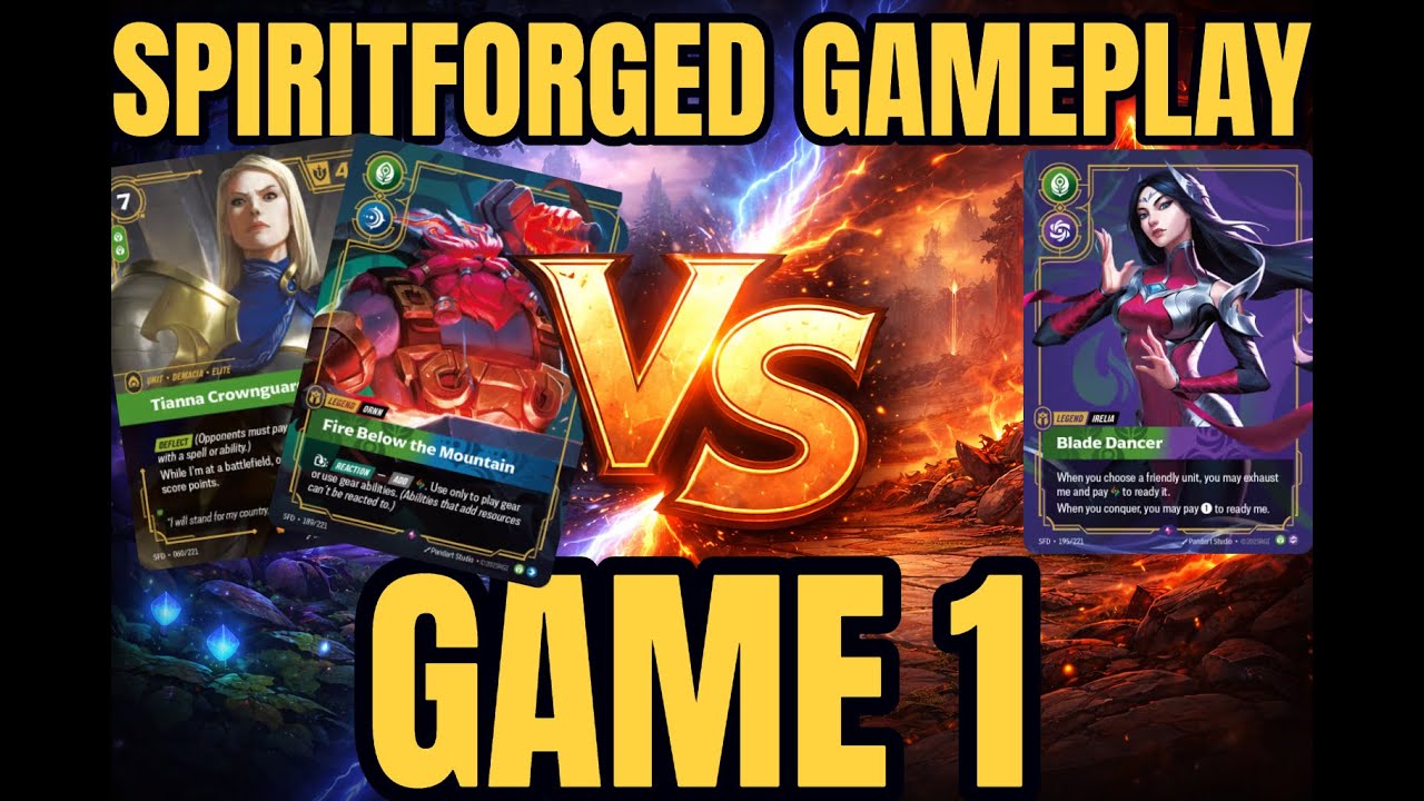 Tianna Ornn v Irelia - Spiritforged with Alanzq